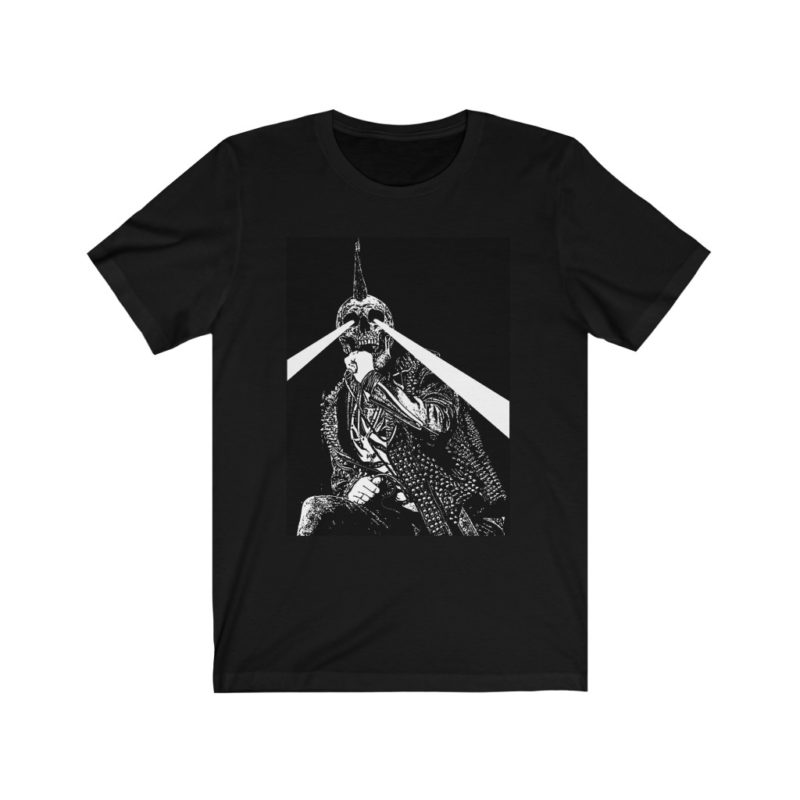 Punk Rock Laser Eyes - Unisex Jersey Short Sleeve Tee - Image 3