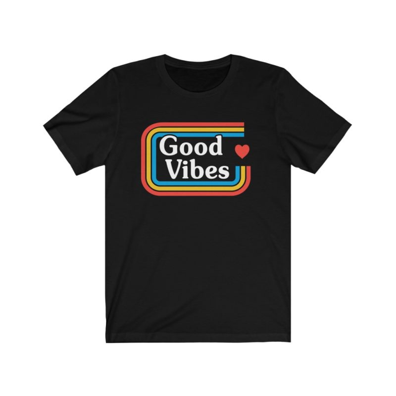 Good Vibes - Unisex Jersey Short Sleeve Tee - Image 8