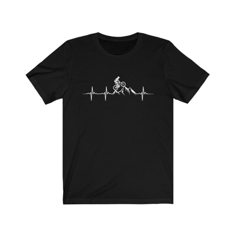 Mountain biking - Unisex Jersey Short Sleeve Tee - Image 4