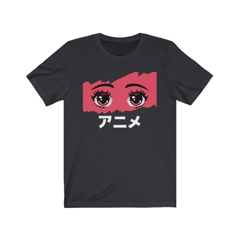 Anime in Japanese - Unisex Jersey Short Sleeve Tee - Image 6