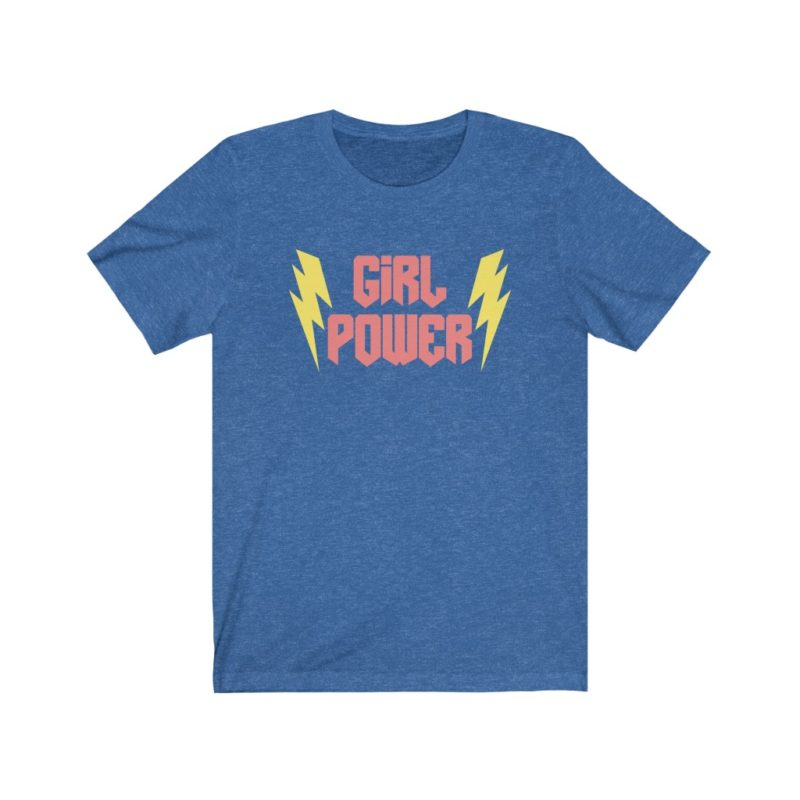 Girl Power - Unisex Jersey Short Sleeve Tee - Image 3