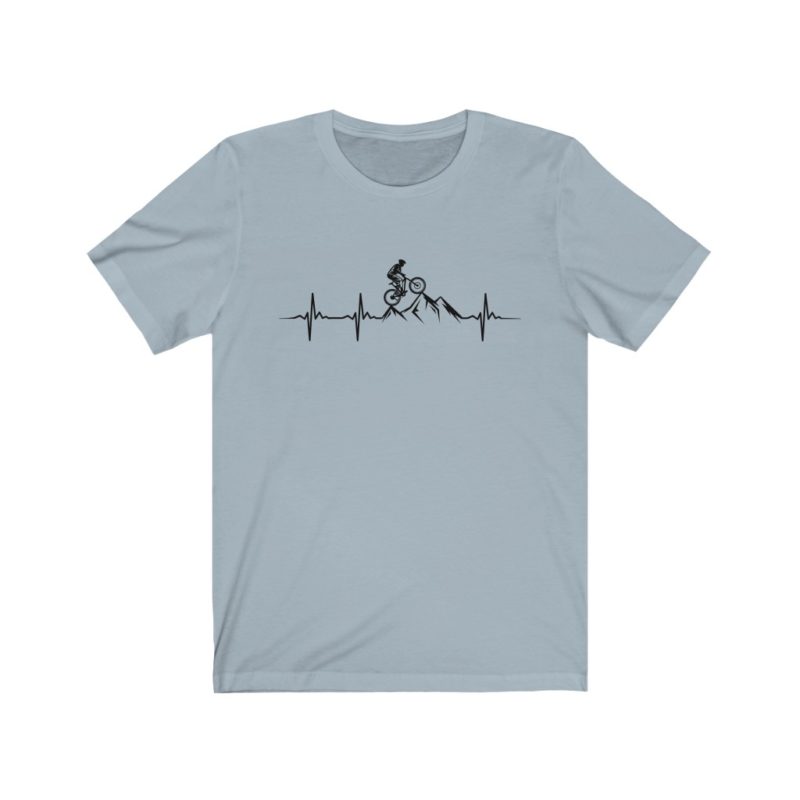 Mountain biking - Unisex Jersey Short Sleeve Tee - Image 6