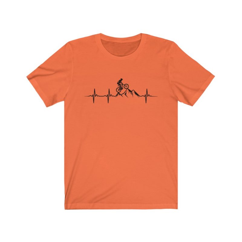 Mountain biking - Unisex Jersey Short Sleeve Tee - Image 3