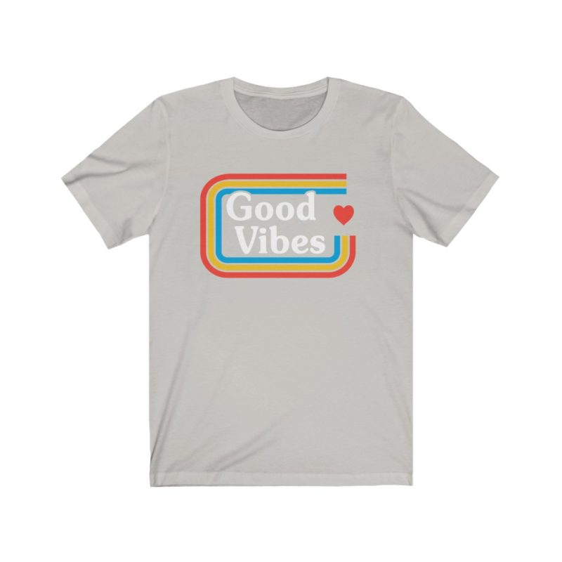 Good Vibes - Unisex Jersey Short Sleeve Tee - Image 2
