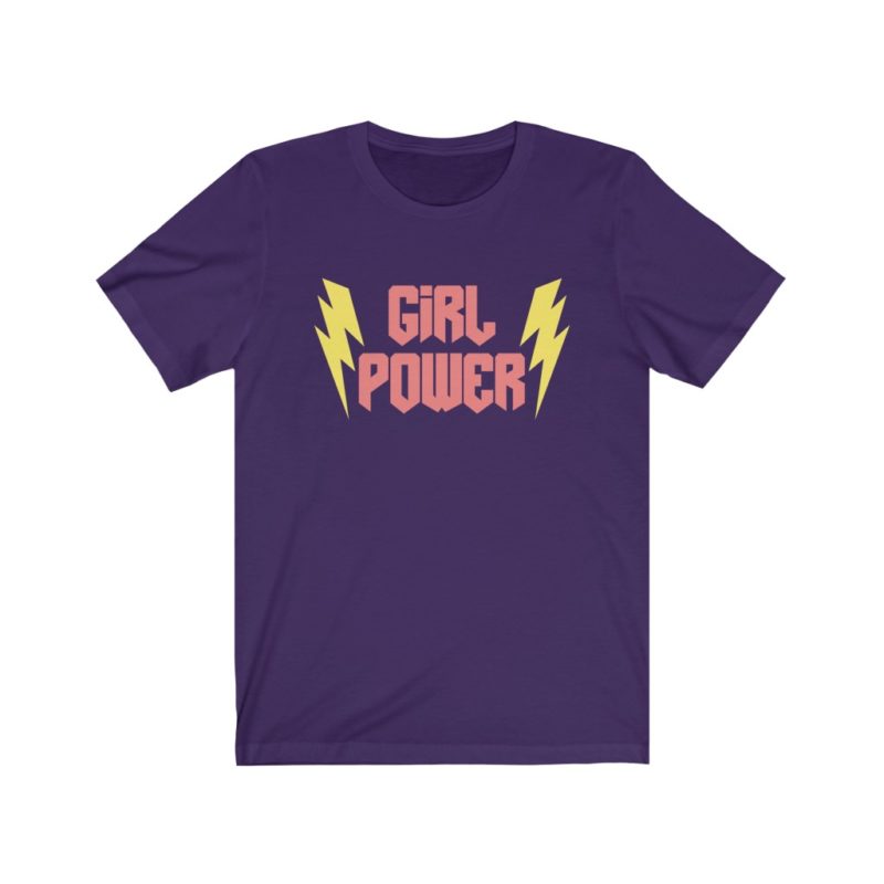 Girl Power - Unisex Jersey Short Sleeve Tee - Image 4