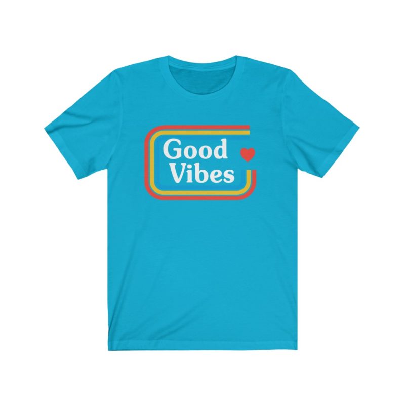 Good Vibes - Unisex Jersey Short Sleeve Tee - Image 5