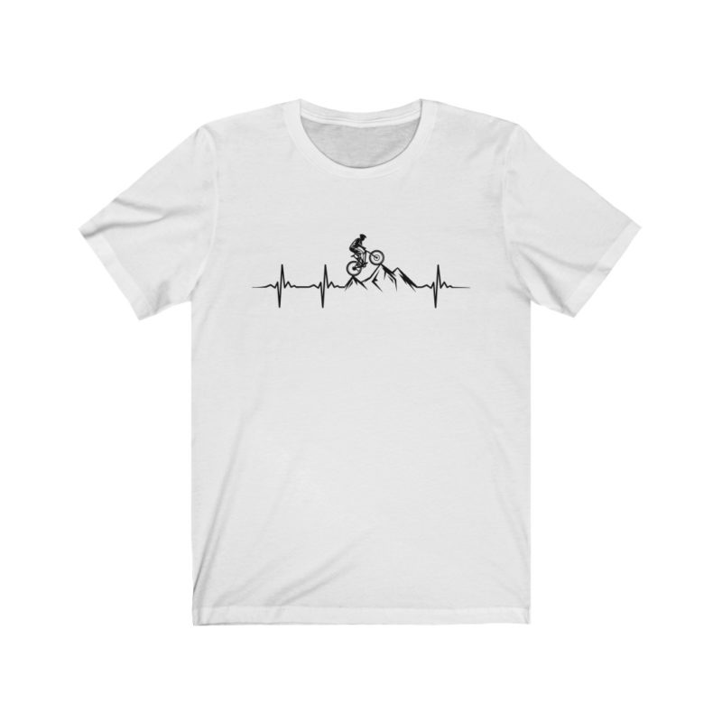 Mountain biking - Unisex Jersey Short Sleeve Tee - Image 2