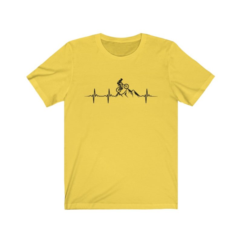 Mountain biking - Unisex Jersey Short Sleeve Tee - Image 5