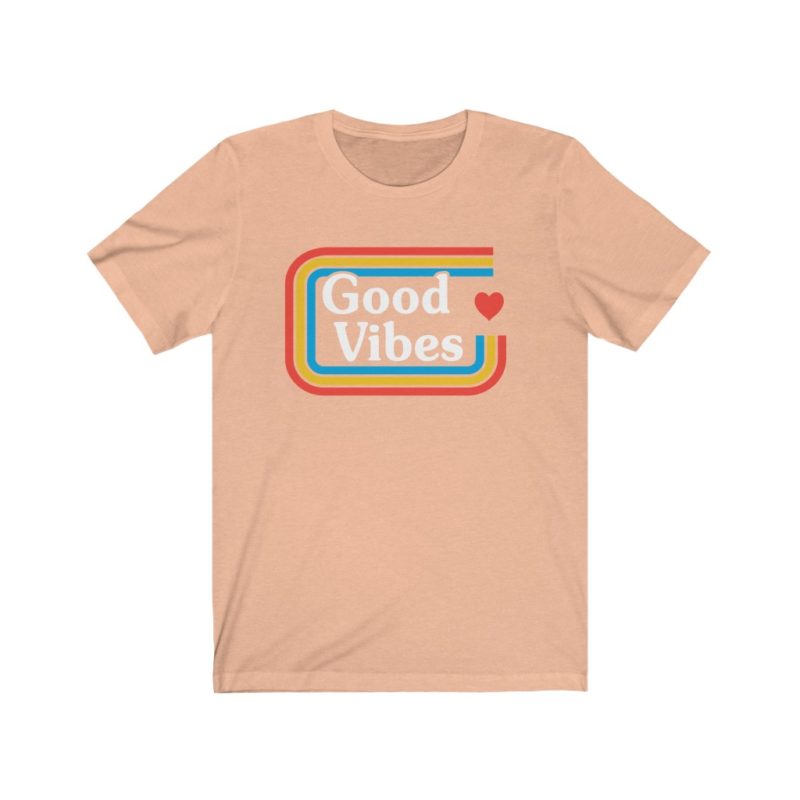 Good Vibes - Unisex Jersey Short Sleeve Tee - Image 3