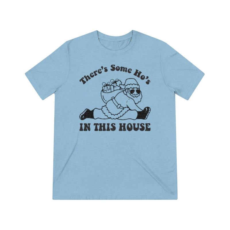 There's Some Ho's In This House - Unisex Triblend Tee - Image 13