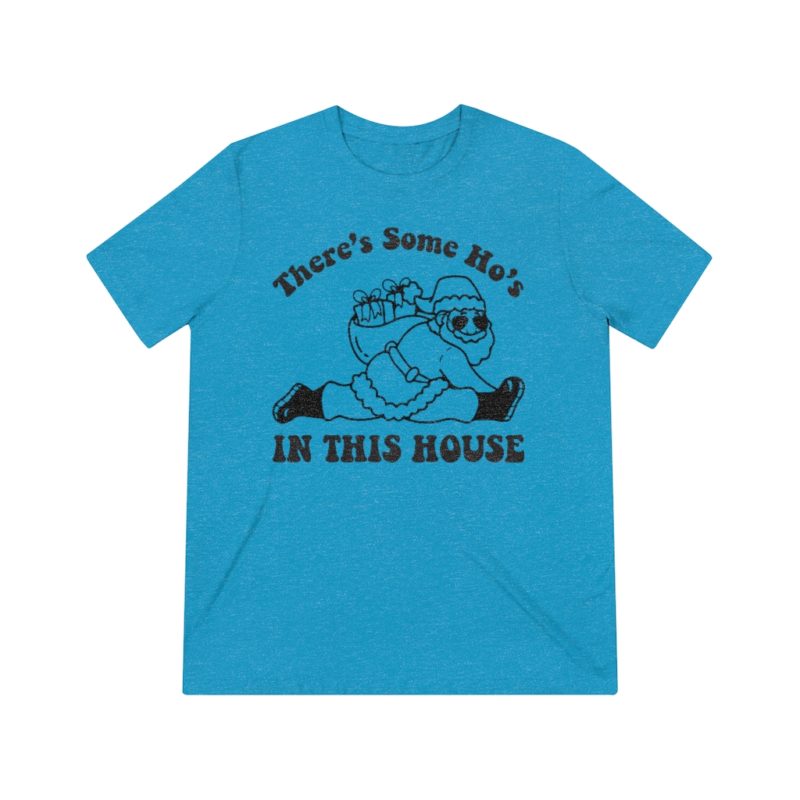 There's Some Ho's In This House - Unisex Triblend Tee - Image 11