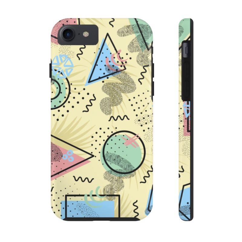 Multicolor Neo Memphis Seamless Case Mate Tough Phone Cases - Image 24
