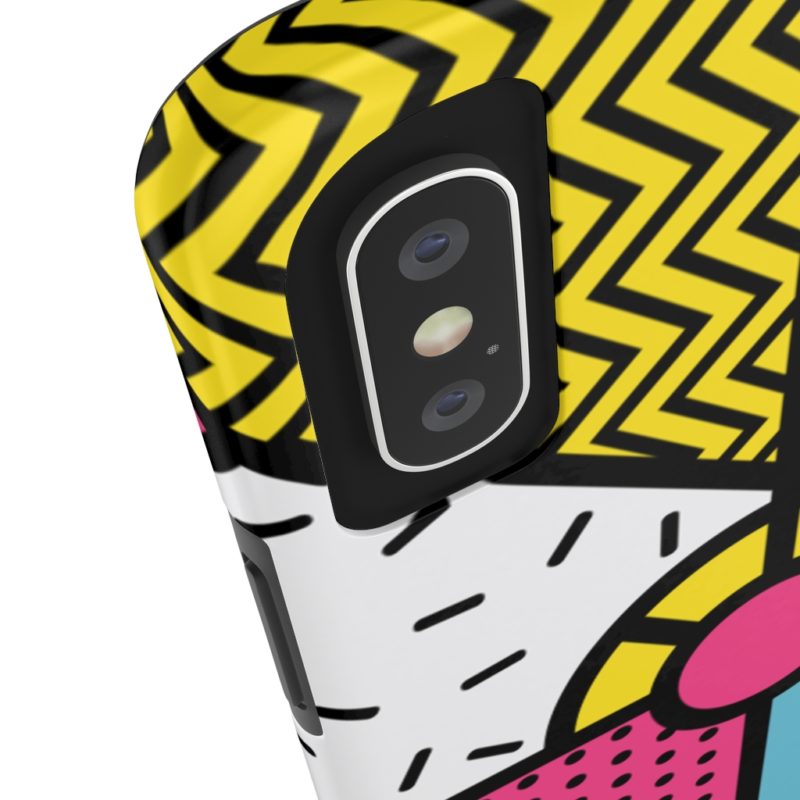 Multicolor Neo Memphis Art Design Case Mate Tough Phone Case - Image 18