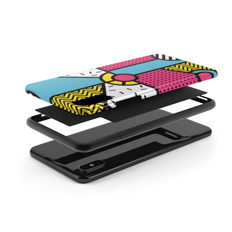Multicolor Neo Memphis Art Design Case Mate Tough Phone Case - Image 19