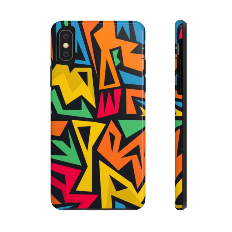 Bright graffiti style  Case Mate Tough Phone Cases - Image 18