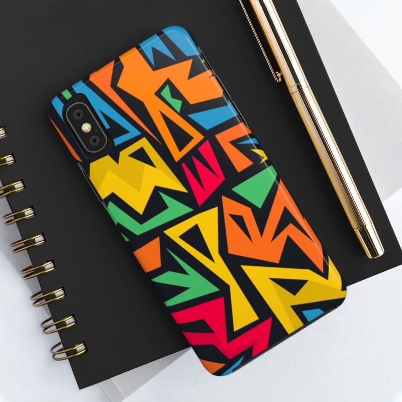 Bright graffiti style  Case Mate Tough Phone Cases - Image 24