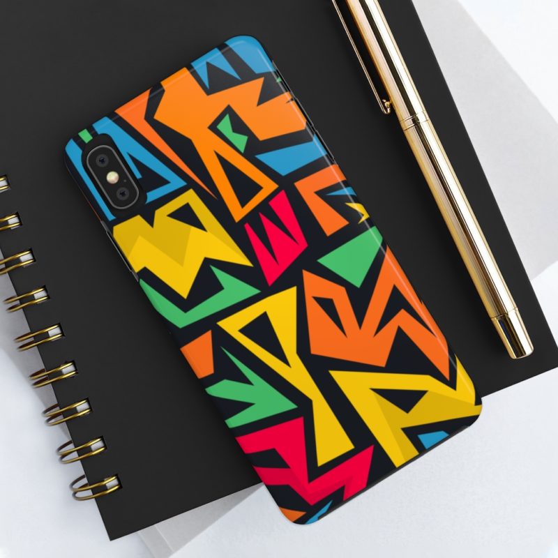 Bright graffiti style  Case Mate Tough Phone Cases - Image 22