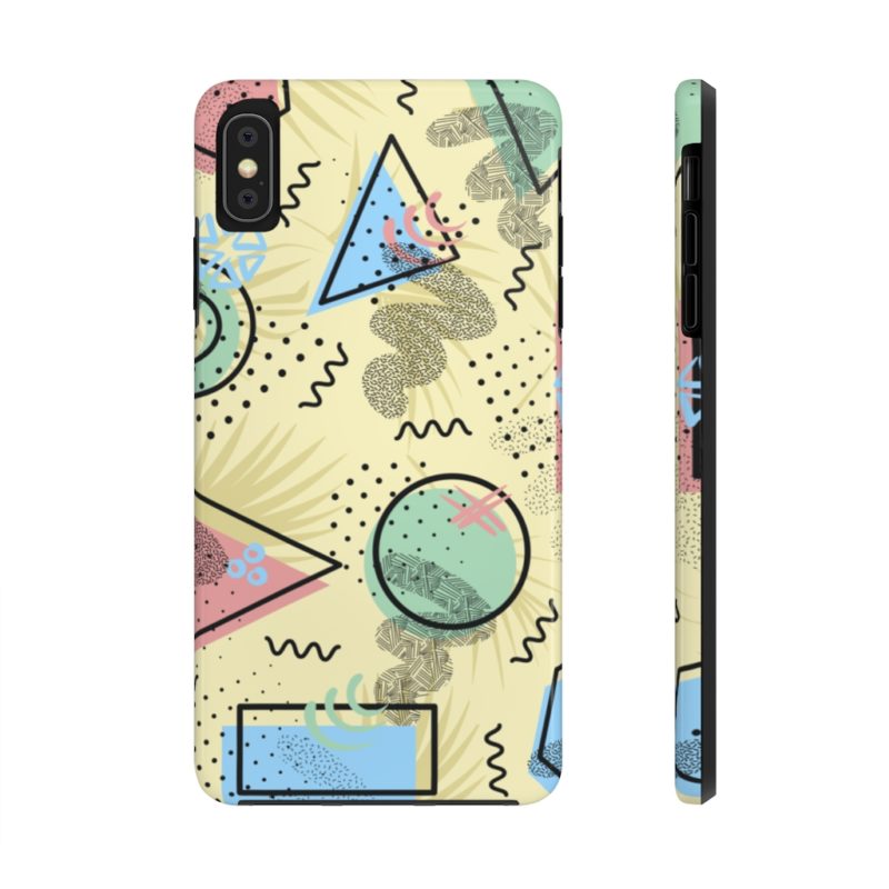 Multicolor Neo Memphis Seamless Case Mate Tough Phone Cases - Image 20