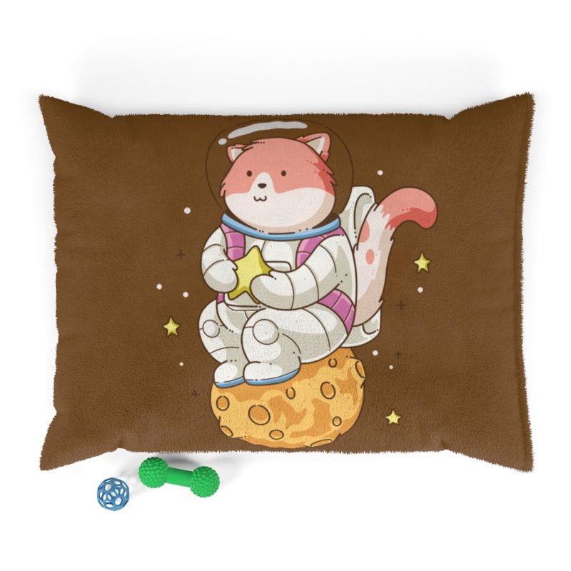 Astronaut Cat Themed Pet Bed