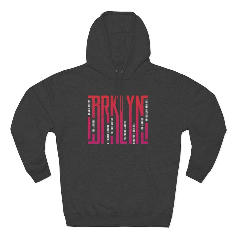 Brooklyn NYC borough Hoodie - Unisex Premium Pullover Hoodie - Image 7