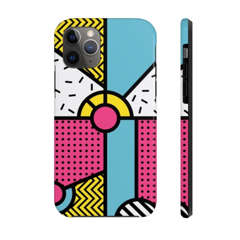 Multicolor Neo Memphis Art Design Case Mate Tough Phone Case - Image 11