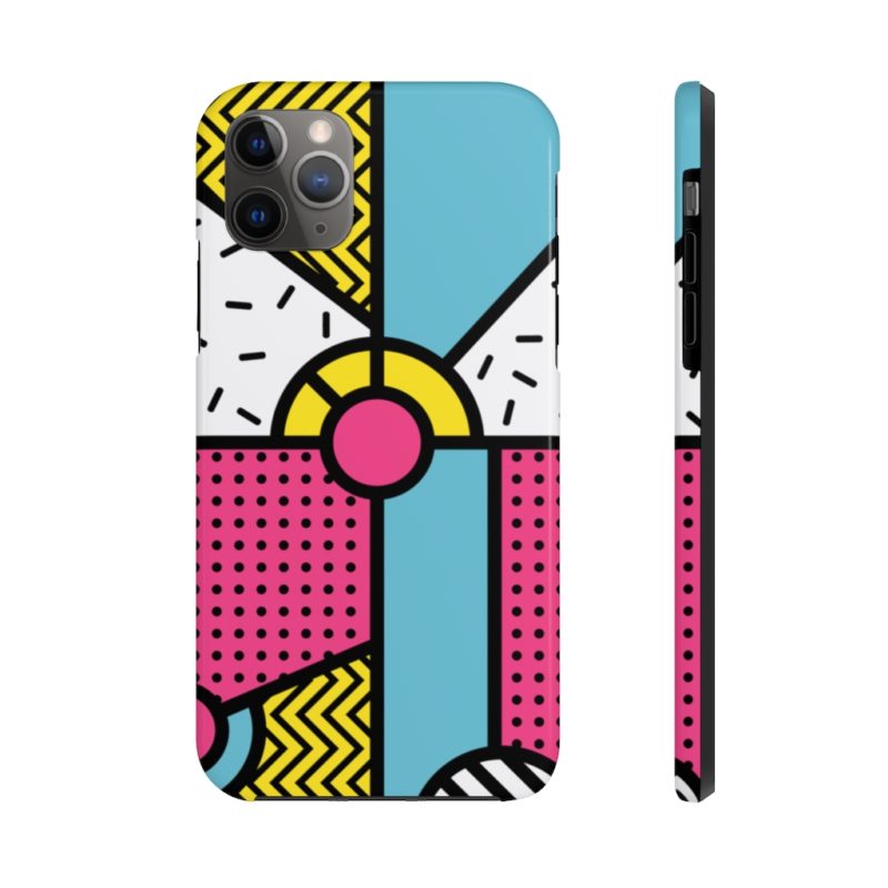 Multicolor Neo Memphis Art Design Case Mate Tough Phone Case - Image 13