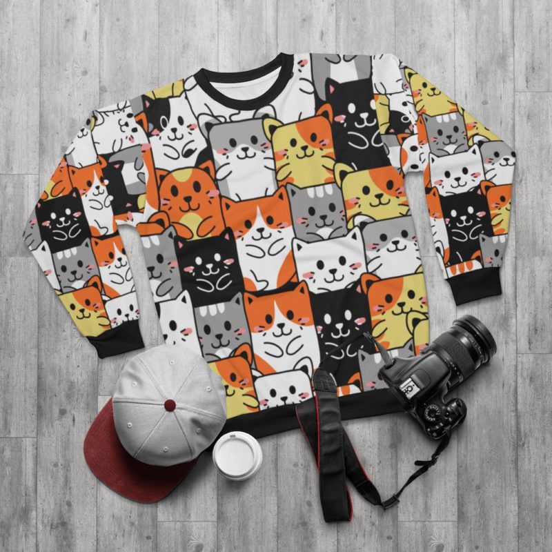 Cute Cats -  Unisex Sweatshirt - Image 3