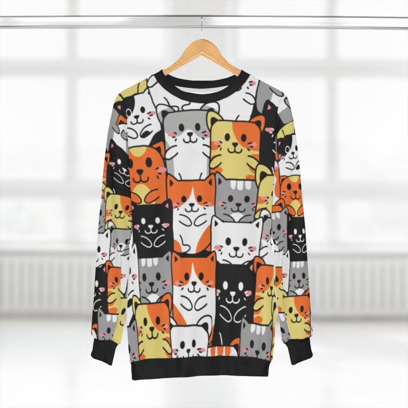 Cute Cats -  Unisex Sweatshirt - Image 4