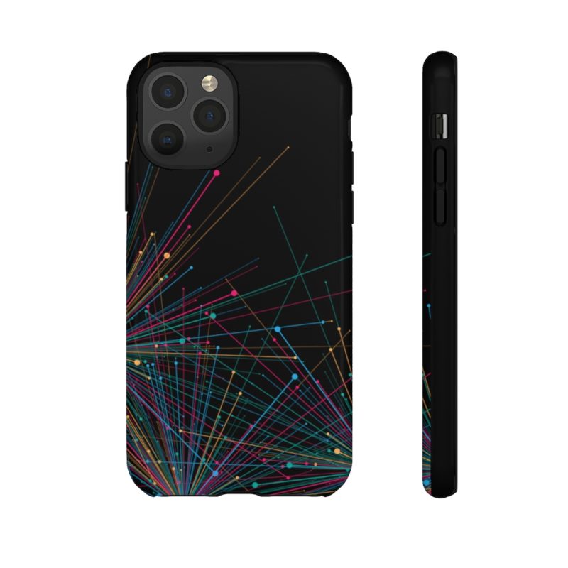 Colorful Data Points - Phone Case