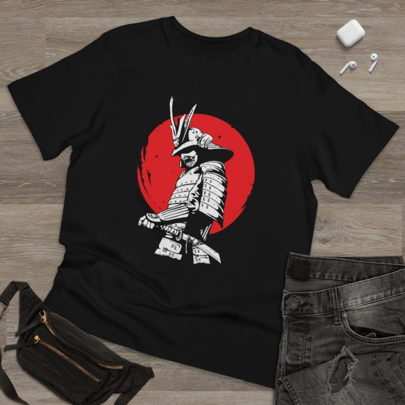 The Samurai Swordsman - Unisex Deluxe T-shirt - Image 14