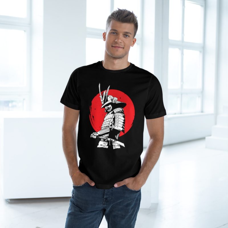 The Samurai Swordsman - Unisex Deluxe T-shirt - Image 16