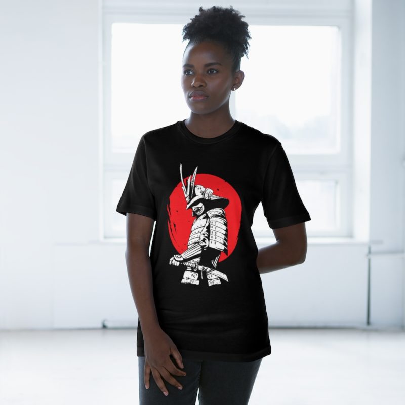 The Samurai Swordsman - Unisex Deluxe T-shirt - Image 17