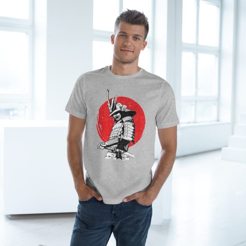 The Samurai Swordsman - Unisex Deluxe T-shirt - Image 11