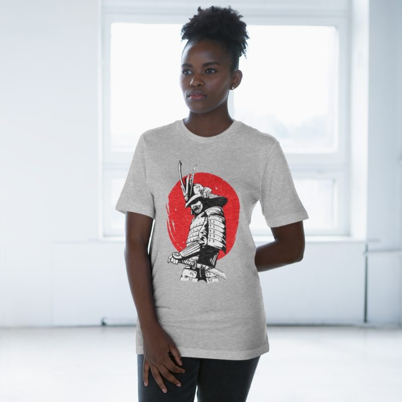 The Samurai Swordsman - Unisex Deluxe T-shirt - Image 12