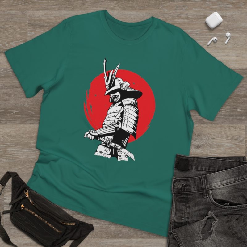 The Samurai Swordsman - Unisex Deluxe T-shirt - Image 24