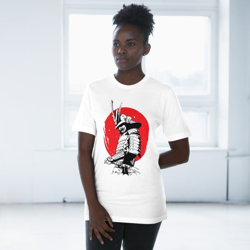 The Samurai Swordsman - Unisex Deluxe T-shirt - Image 7