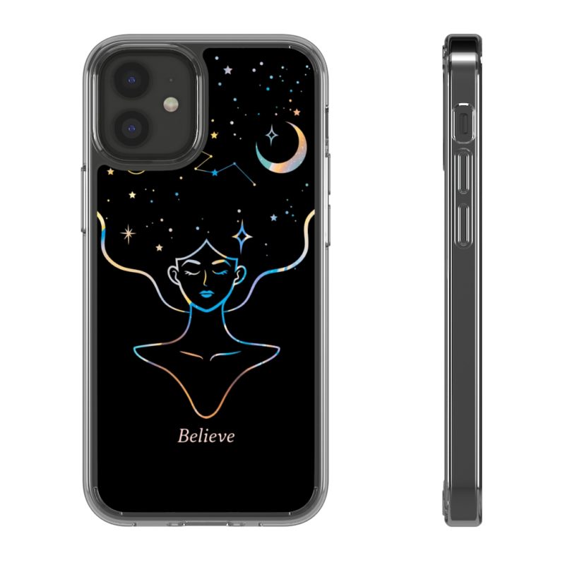 Mind Body and Space Clear Phone Case - Image 21