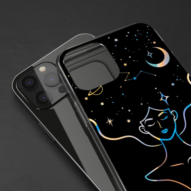 Mind Body and Space Clear Phone Case - Image 24