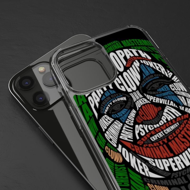Joker Clear Phone Case - Image 2