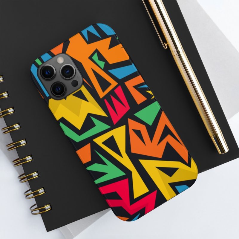 Bright graffiti style  Case Mate Tough Phone Cases - Image 7