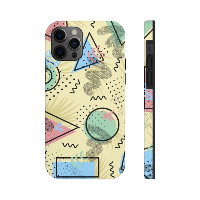 Multicolor Neo Memphis Seamless Case Mate Tough Phone Cases - Image 5