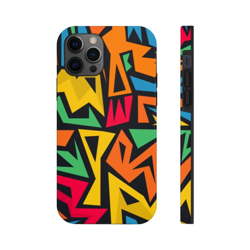 Bright graffiti style  Case Mate Tough Phone Cases - Image 6