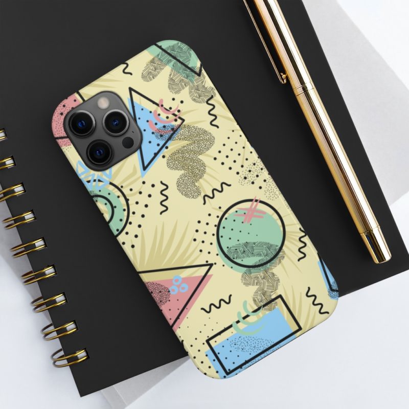 Multicolor Neo Memphis Seamless Case Mate Tough Phone Cases - Image 6