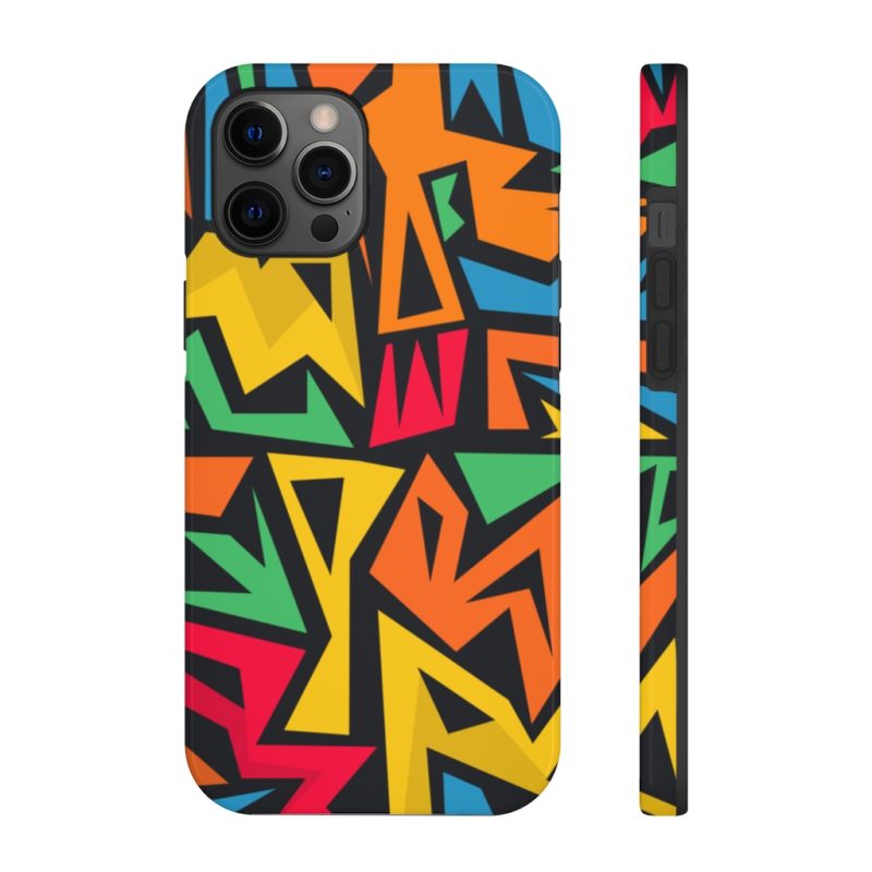 Bright graffiti style  Case Mate Tough Phone Cases - Image 8