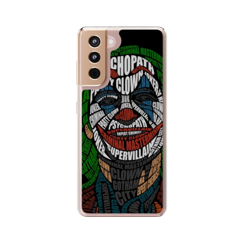 Joker Clear Phone Case - Image 7