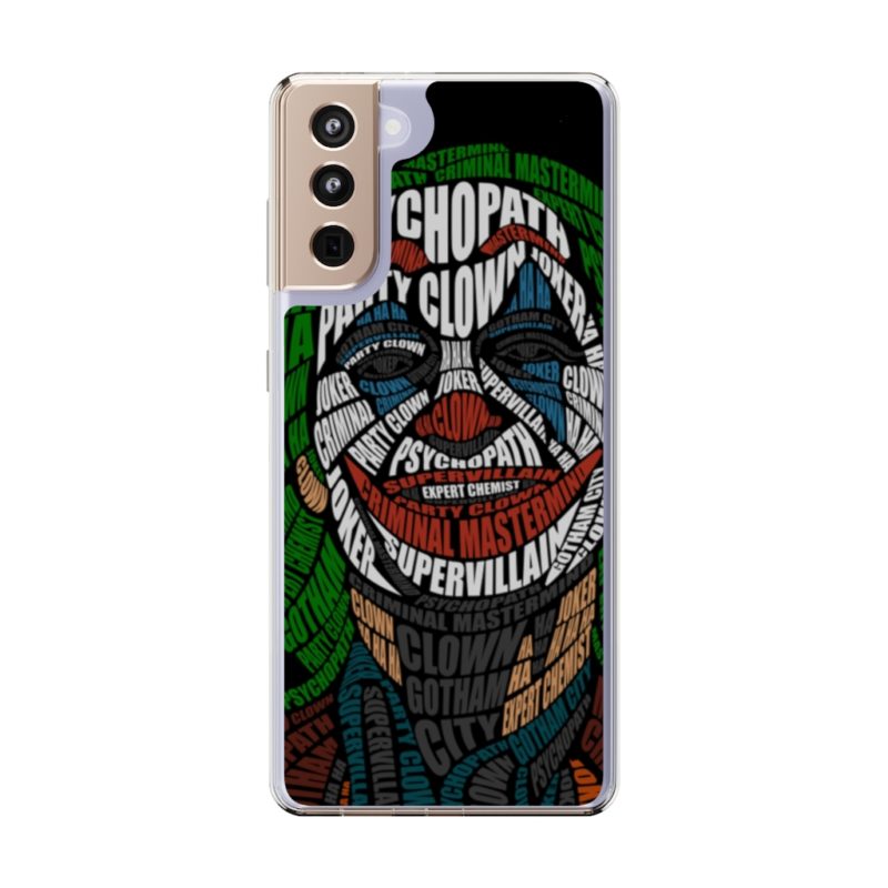 Joker Clear Phone Case - Image 9