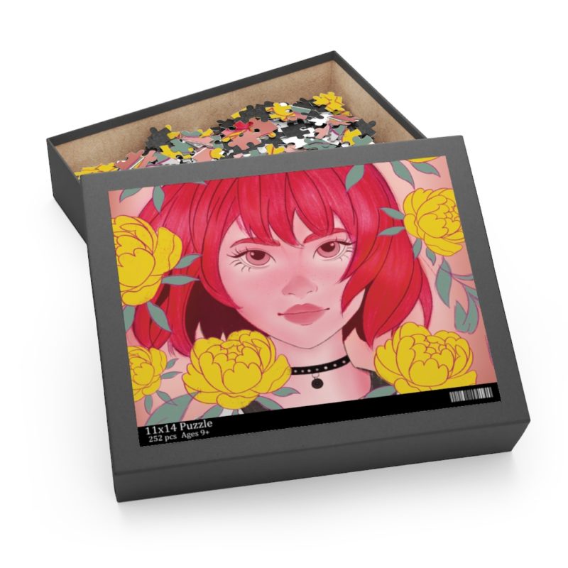 Red head girl portrait Puzzle (252 Piece) - Image 2