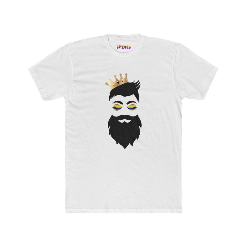 Yasss Queen -  Drag Queen Men's Cotton Crew Tee - Image 2