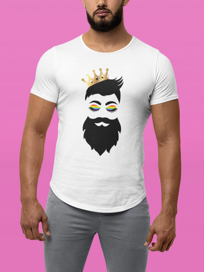Yasss Queen -  Drag Queen Men's Cotton Crew Tee