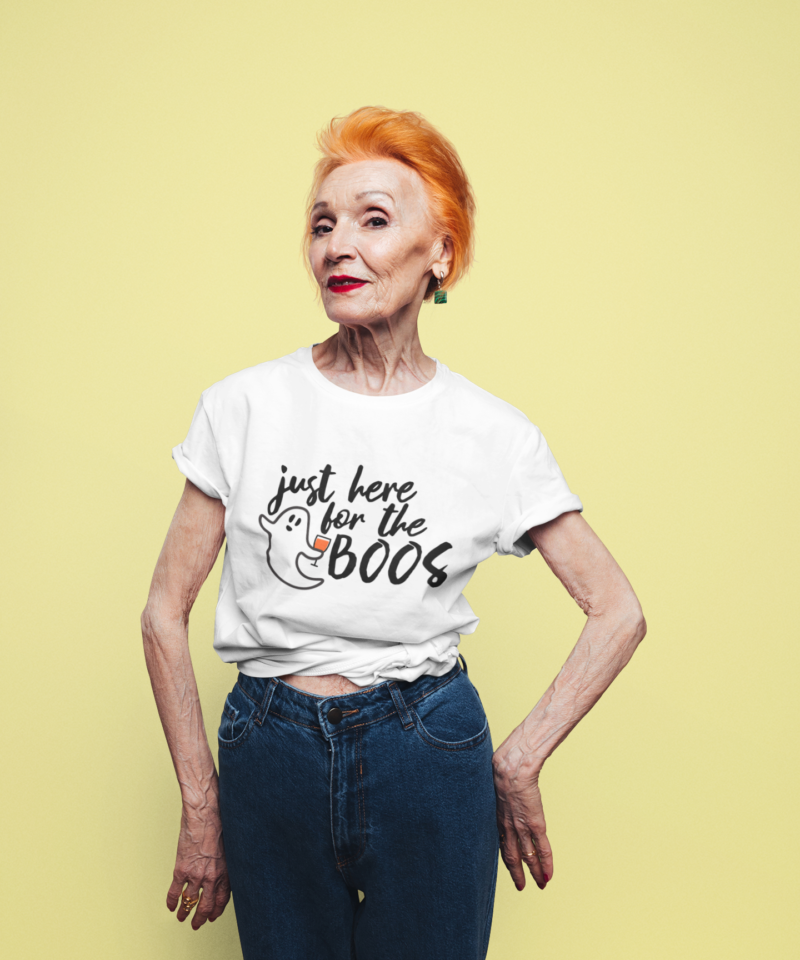 Just Here For The Boos - Unisex Jersey Short Sleeve Tee